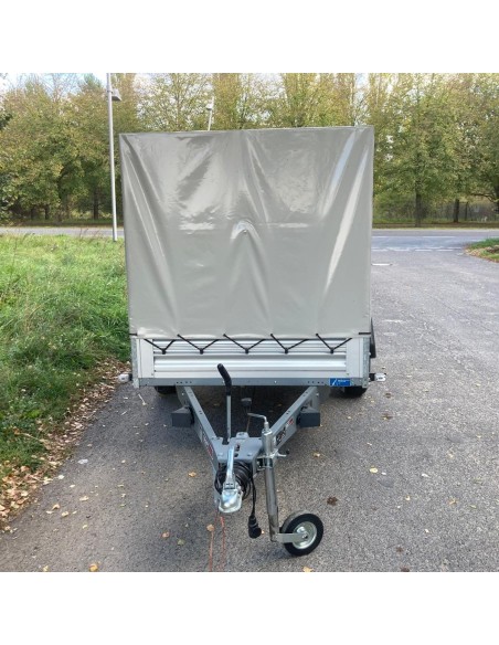 PVC-Hochplane-Gestell-2.51x1.28m-Hoehe-1.25m-mit-Gummigurt-fuer-Kastenanhaenger-V-Serie-FT-SyStema-2