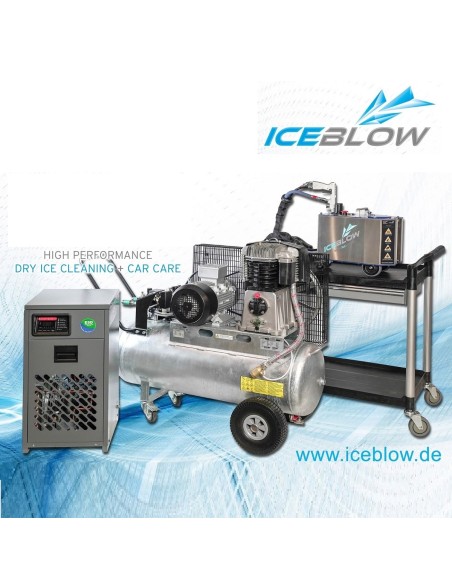 CRAFTMAX-3500-HighPerformance-Trockeneis-Strahlgeraet-Kompressor-Kaeltetrockner