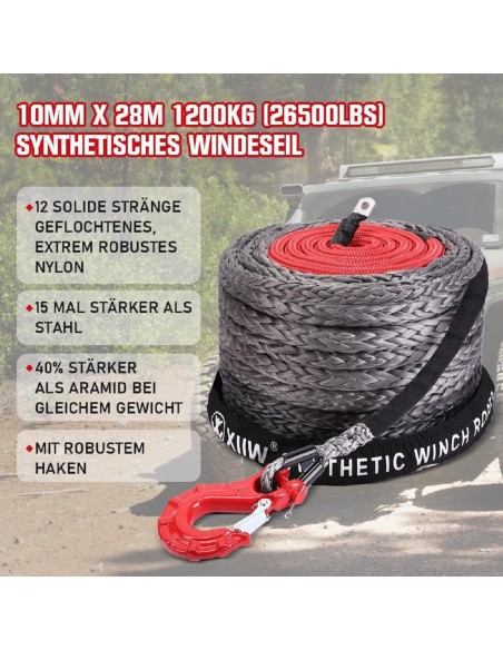 UHMWPE-Synthetik-Kunststoff-Seil-10mm-28m-9.299kg-20.500lbs-Anhaengerseil-fuer-Fahrzeugwinde-6