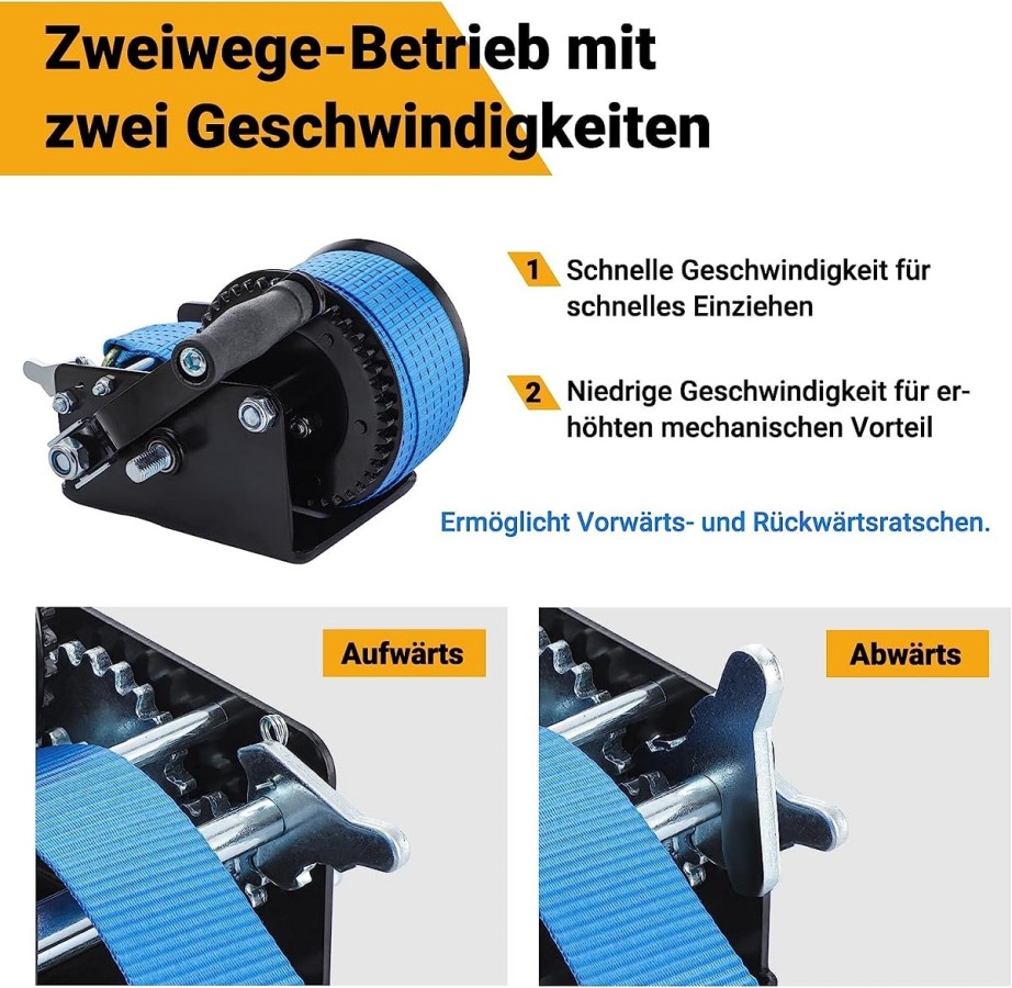 CRAFTMAX-Gurtwinde-mechanisch-1.365kg-3.000Ibs-Zuglast-10m-Polyester-Seilzug-3