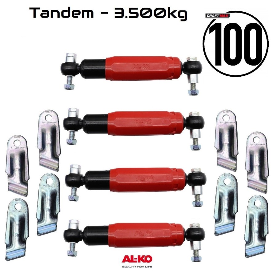 3.500kg-Rad-Stossdaempfer-100-kmh-Zulassung-Tandem-Doppelachse-PKW-Anhaenger