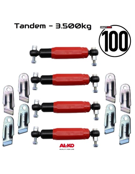 3.500kg-Rad-Stossdaempfer-100-kmh-Zulassung-Tandem-Doppelachse-PKW-Anhaenger