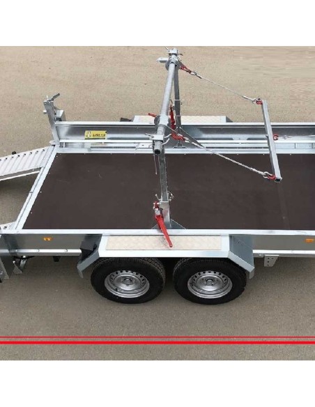 Gestell-fuer-Kabeltrommel-aus-Stahl-verzinkt-fuer-Baumaschinentransporter