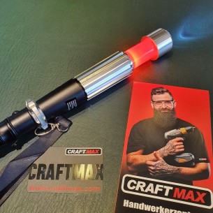 CRAFTMAX-Schlagstock-Hochleistungs-LED-Stab-Taschenlampe-Stroboskoplicht-und-rot-flashlight 2