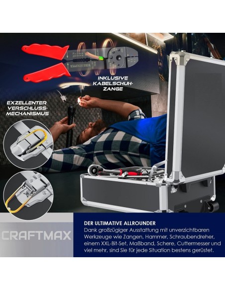 CRAFTMAX-1000-teiliges-Werkzeug-Set-im-ALU-Werkzeugkoffer-Trolley-5