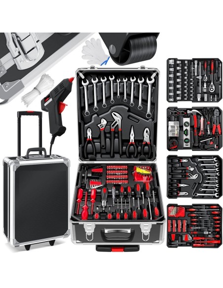 CRAFTMAX-1000-teiliges-Werkzeug-Set-im-ALU-Werkzeugkoffer-Trolley-9