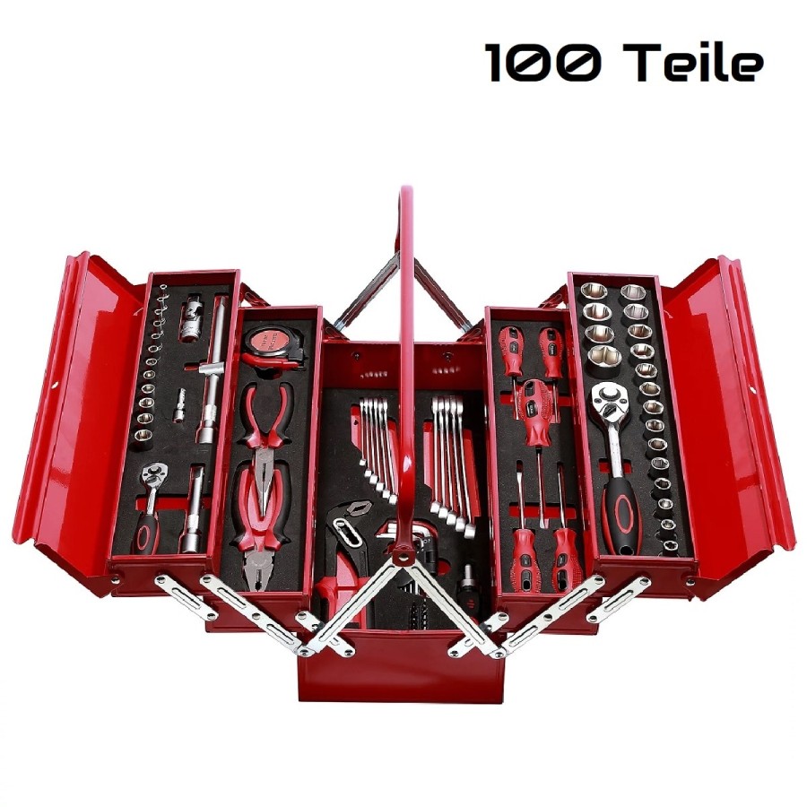 Metall-Werkzeugkoffer_inkl._100-teiliges_Werkzeug-Set_rot-1