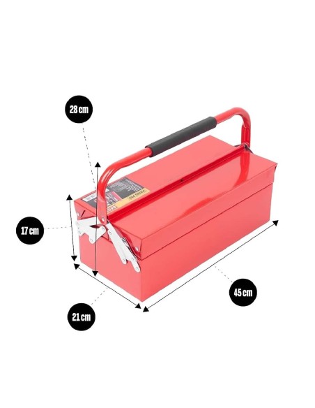 Metall-Werkzeugkoffer_mit_Werkzeug-Set_rot