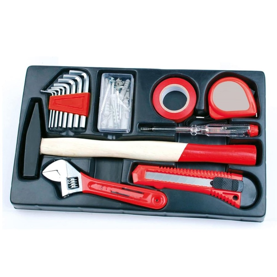 CRAFTMAX-160tlg.-Metall-Werkzeugbox-mit-Schubfaecher-Werkzeug-Akkuschrauber-3