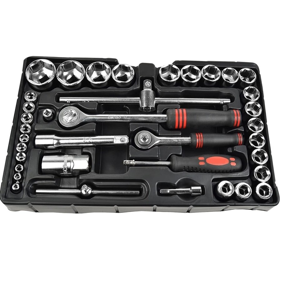 CRAFTMAX-160tlg.-Metall-Werkzeugbox-mit-Schubfaecher-Werkzeug-Akkuschrauber-10