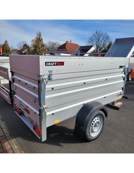 CRAFTMAX-V-Serie-750kg-Kastenanhaenger-inkl.-Bordwandaufsatz-u.-Deckel-2.01×1.08x0-1