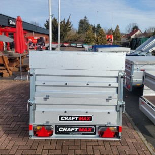 CRAFTMAX-V-Serie-750kg-Kastenanhaenger-inkl.-Bordwandaufsatz-u.-Deckel-2.01×1.08x0-1 2