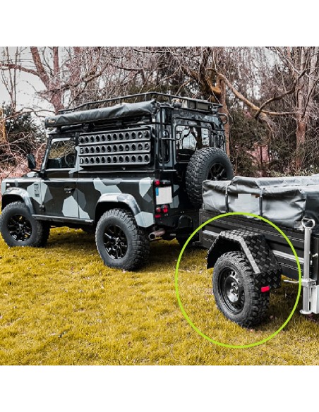 Offroad-schwarze-ALU-Riffelblech-Kotfluegel-PKW-Anhaenger