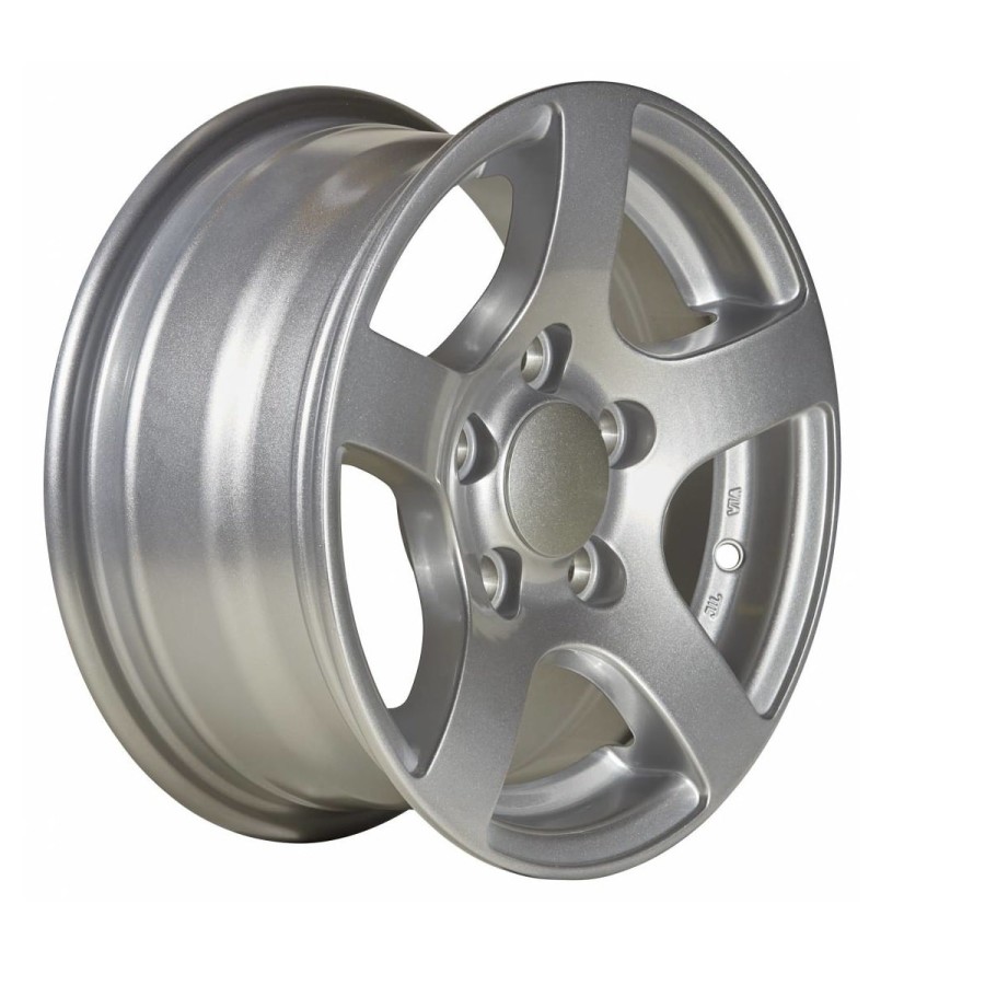 ALU-Komplettrad-195-50-R13-Reifen-Felge-fuer-PKW-Anhaenger-silver-2