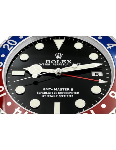 ROLEX-Wanduhr-Pepsi