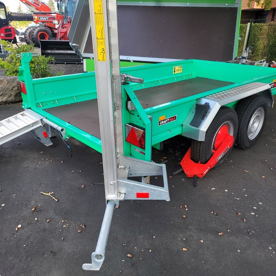 BAUMA-3000kg-Baumaschinen-Transporter-3.06x1.60x0.30m-Schaufelauflage-2