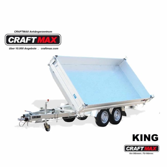 CRAFTMAX-3-Seitenkipper-King-UDK-3030-14-1750-StAlu-Vorfuehrmodell