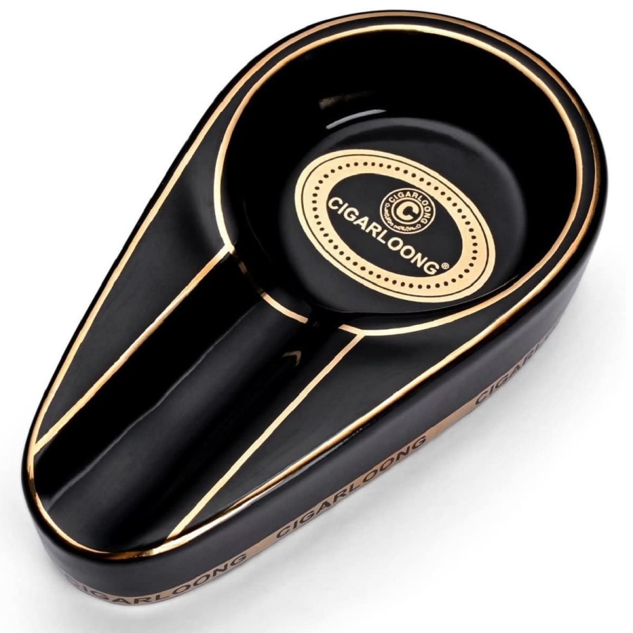 CIGARLOONG-La-Habana-Cuba-Zigarrenaschenbecher-aus-Keramik-black-1
