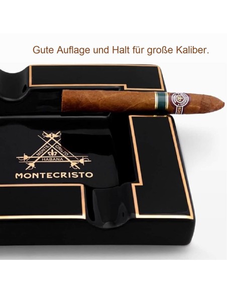 MONTECHRISTO-Zigarrenaschenbecher-aus-Keramik-quadratisch-schwarz-gold-3