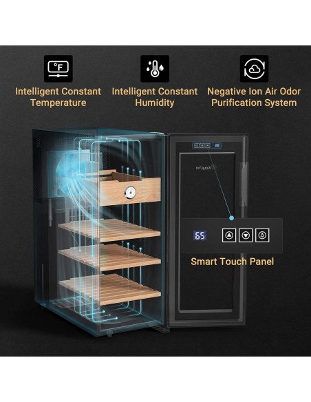 Elektrischer-Zigarren-Humidor-mit-Kuehlung-Heizungssteuerungssystem-Hygrometer-33L-6