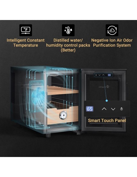 Elektrischer-Zigarren-Humidor-Kuehlung-Heizungssteuerungssystem-Hygrometer-16L-1