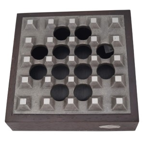 Zigarrenaschenbecher-schwer-massiv-aus-Holz-und-Metall-185x185mm-1 2