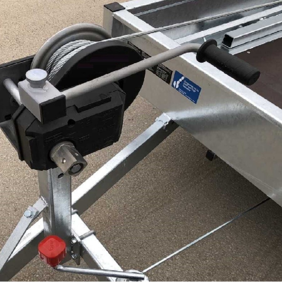 Gestell-mit-Winde-fuer-Kabeltrommel-aus-Stahl-fuer-Baumaschinentransporter