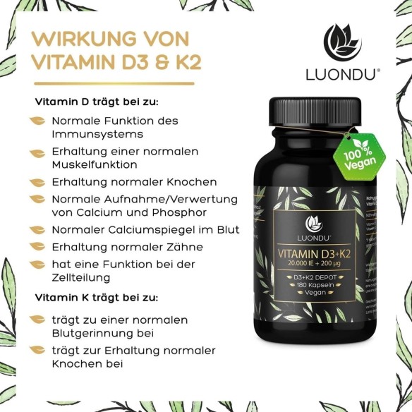 Vitamin-D3-20.000-I.E-Vitamin-K2-MK7-200-mcg-Depot-180-Kapseln-Hochdosiert-Vegan-ohne-Zusaetze-2