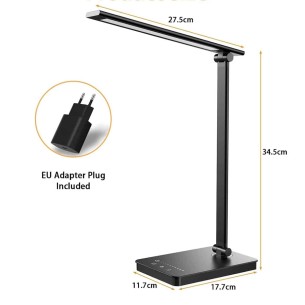Rednerpult-Schreibtischlampe-LED-Dimmbar-5-Farben-10-Helligkeitsstufen-USB-Ladeanschluss-3