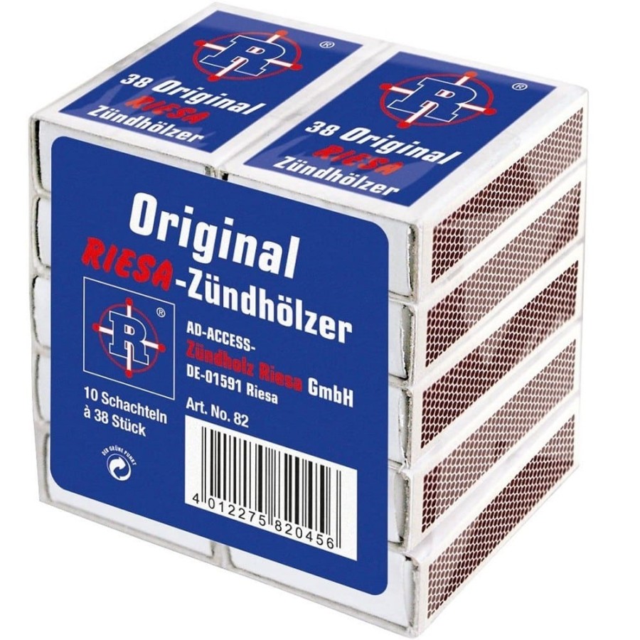 RIESA-Zuendhoelzer-10er