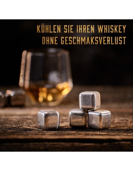 Kristall-Diamant-Whisky-Karaffe-inkl.-4-Whisky-Glaeser-4-Whisky-Steine-Ausgiesser-6