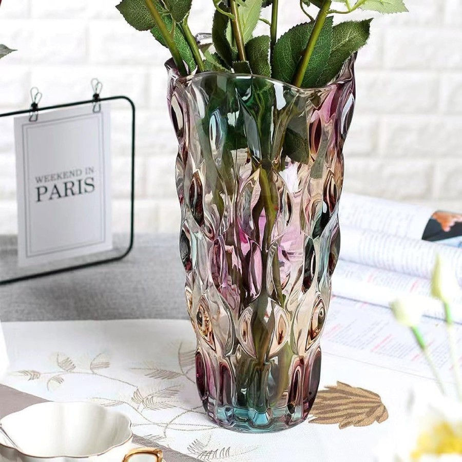 MagicViolett-Blumenvase-handgefertigt-aus-Kristallglas-3