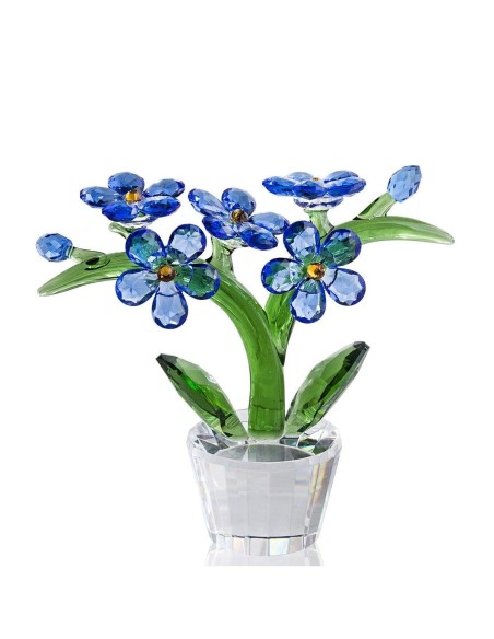 Kristallglas-Vergissmeinnicht-Blume-Traumblume-Sammlerstueck-1