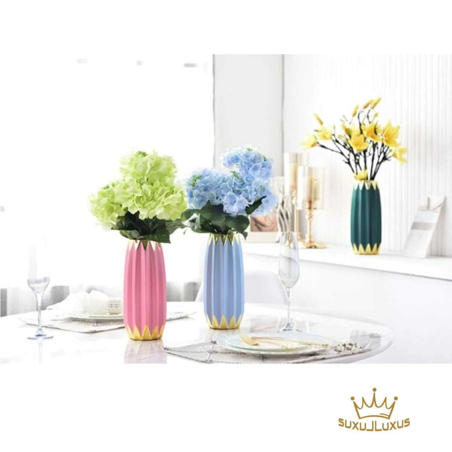 GreenSmaragd-Blumenvase-vergoldet-handgefertigt-3