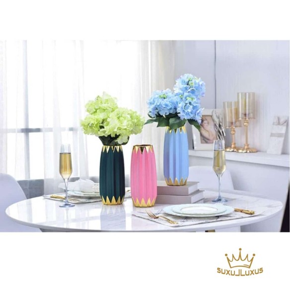 GreenSmaragd-Blumenvase-vergoldet-handgefertigt-2