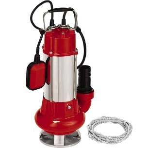 CRAFTMAX-Schmutzwasserpumpe-1300W-O40mm-Fremdkoerper-23.000-Lh-Foerderleistung-Cutter-Schwimmerschalter-1