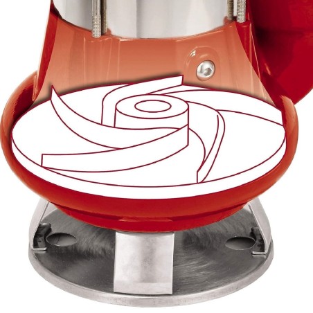 CRAFTMAX-Schmutzwasserpumpe-1300W-O40mm-Fremdkoerper-23.000-Lh-Foerderleistung-Cutter-Schwimmerschalter-6