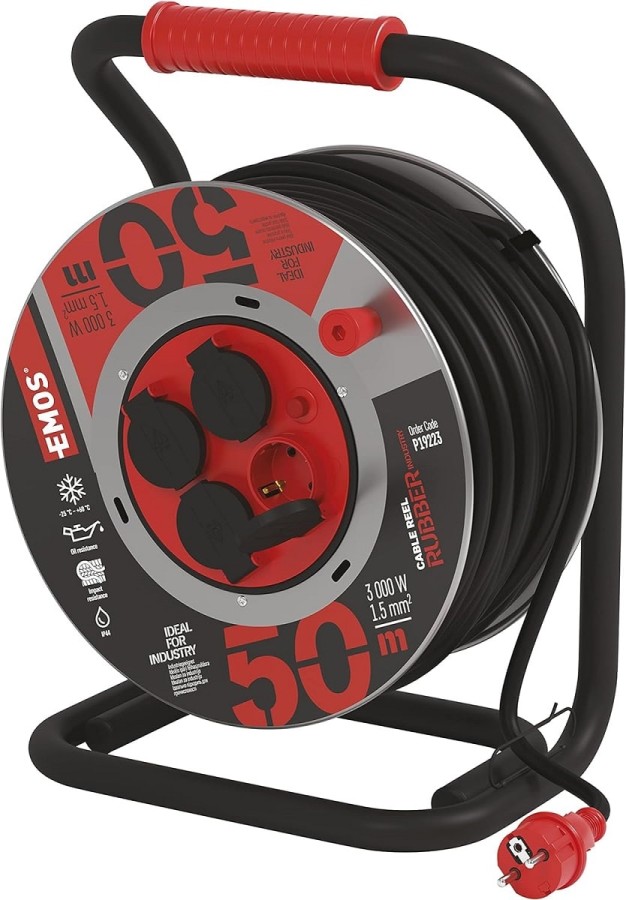 EMOS-Outdoor-Kabeltrommel-aus-Stahlblech-50m-Gummi-Kabel-H07RN-15-mm2-Neopren-mit-4-Schuko-Steckdosen-IP44-wasserdicht-5