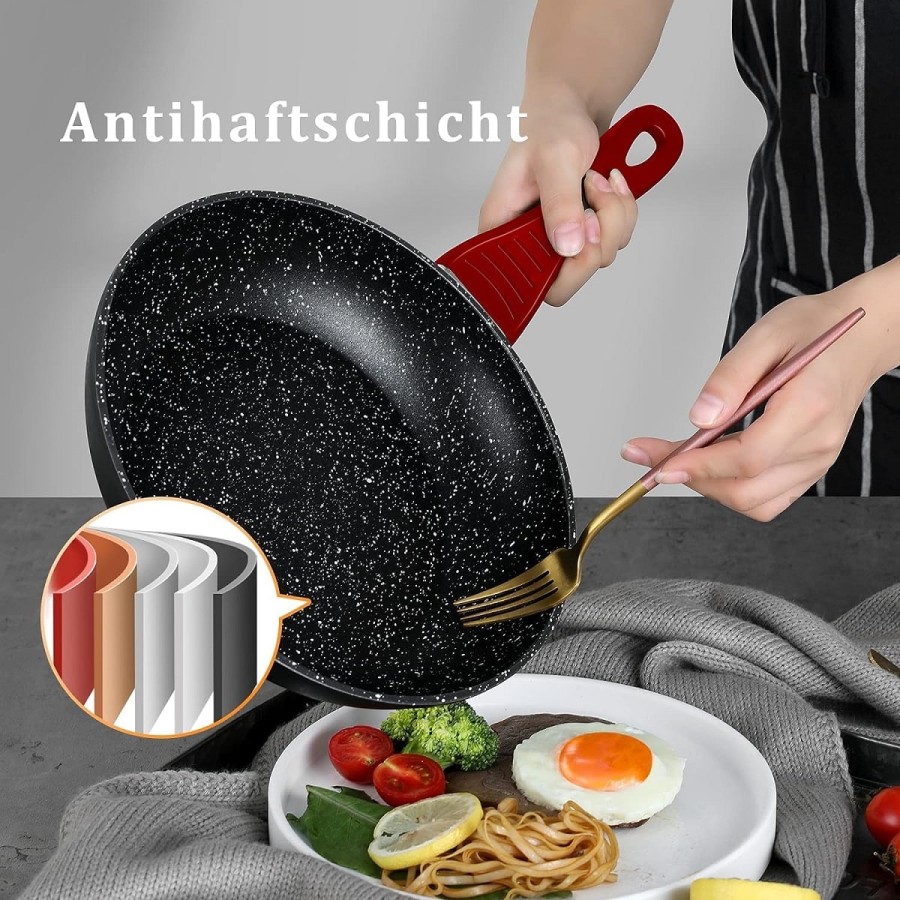 Luxus-Aluminium-Kochgeschirr-15-teiliges-Set-inkl.-Kuechenwerkzeuge-burgunderrot-1