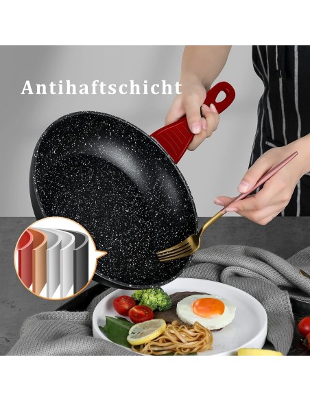 Luxus-Aluminium-Kochgeschirr-15-teiliges-Set-inkl.-Kuechenwerkzeuge-burgunderrot-1