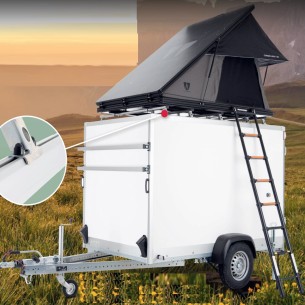 Alu-Triangle-Hartschalen-Dachzelt-CUMARU-LIGHT-152-ECO-grau-1 2