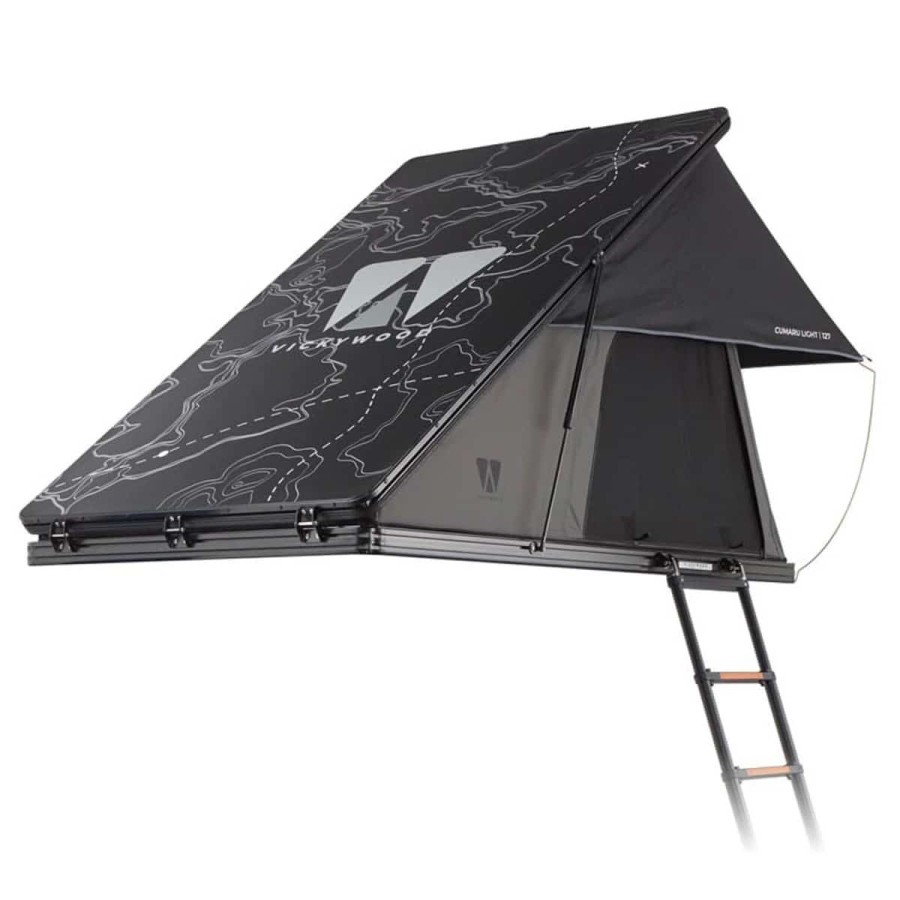 Alu-Triangle-Hartschalen-Dachzelt-CUMARU-LIGHT-152-ECO-grau-2