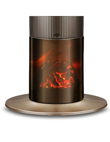 2.100W-Konvektor-Keramikheizer-Oszillation-Heizluefter-mit-Fernbedienung-Kamin-Holzfeuer-Effekt-7