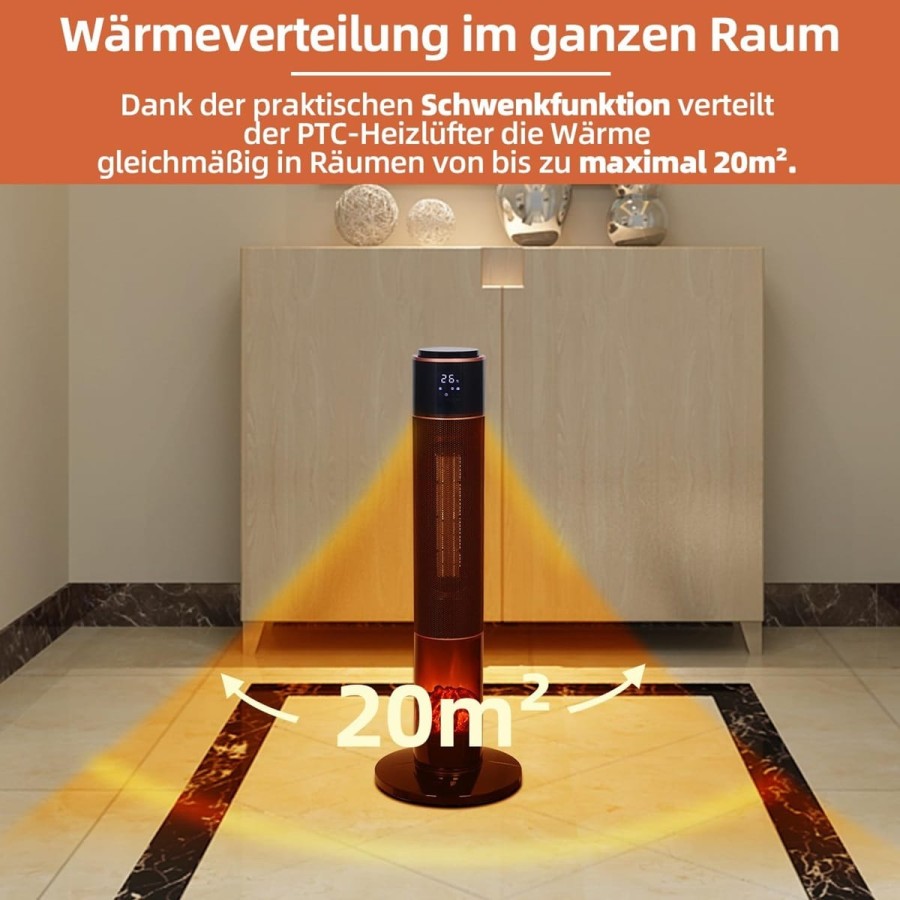 2.000W-Konvektor-Keramikheizer-Oszillation-Heizluefter-mit-Timer-Display-u.-Fernbedienung-Kamin-Holzfeuer-Effekt-6