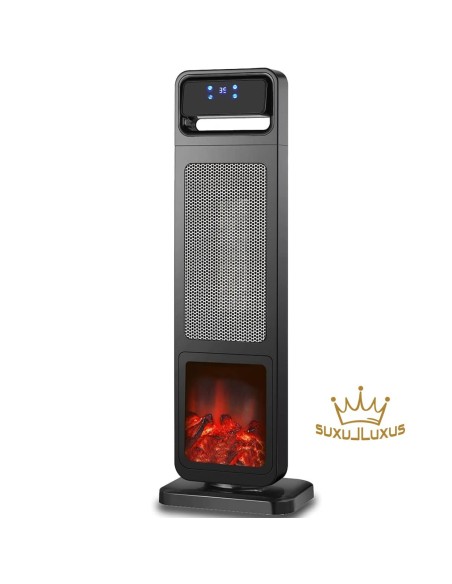 2.100W-Konvektor-Keramikheizer-Oszillation-Heizluefter-mit-12h-Timer-Display-u.-Fernbedienung-Kamin-Holzfeuer-Effekt-1