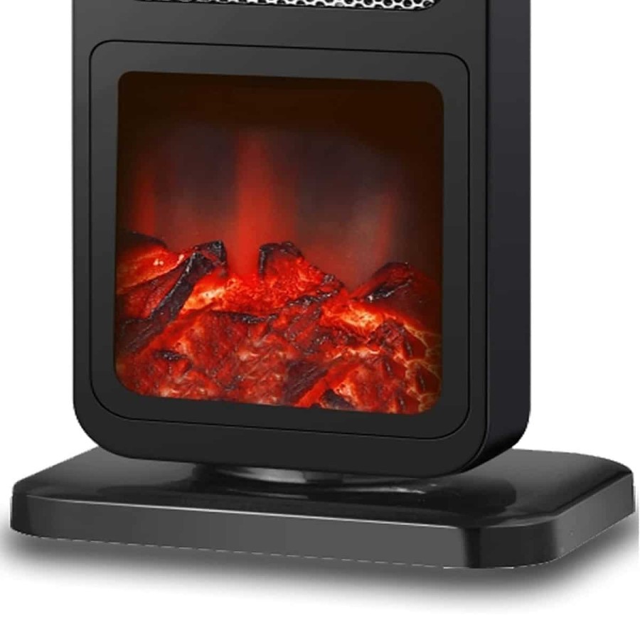 2.100W-Konvektor-Keramikheizer-Oszillation-Heizluefter-mit-12h-Timer-Display-u.-Fernbedienung-Kamin-Holzfeuer-Effekt-3