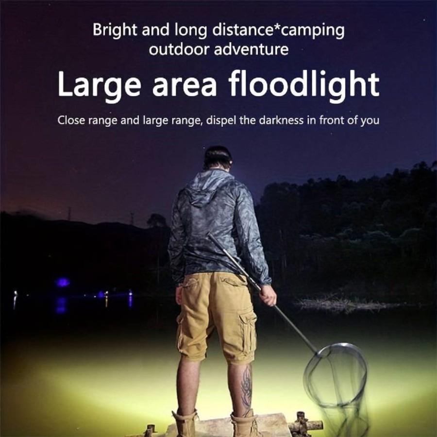 SUPERLIGHT-Kopflampe-mit-integriertem-Akku-4-Modis-mit-5-LEDs-Stirnleuchte-ueber-USB-wiederaufladbar-5