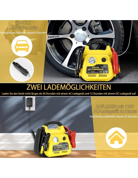 700-Amp-Akku-Booster-mobiles-Starthilfegeraet-12-Volt-260PSI-Kompressor-Arbeitsleuchte-USB-DC-Port-3