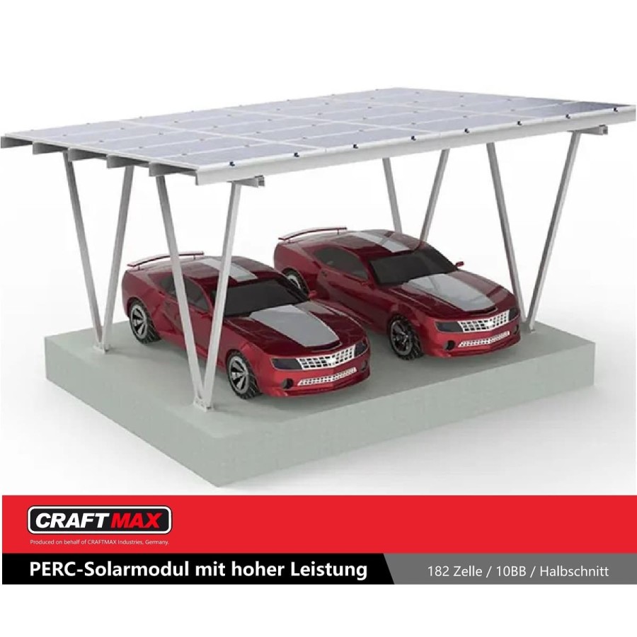 Photovoltaik-Solar-Parkplatz-Autohandel-e-LKW-Ladesaeule