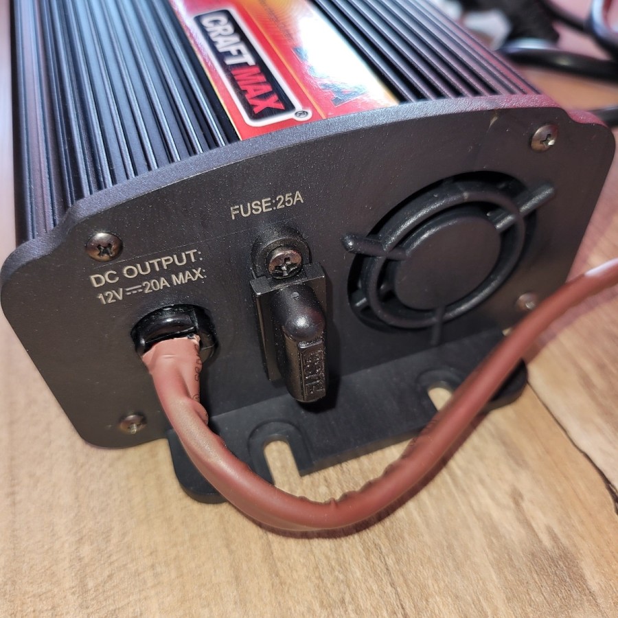 CRAFTMAX-automatic-carger-20A-12Volt-Batterieladegeraet-Schnell-Erhaltungsladung-Anhaenger-Kipper-Elektrohydraulik-2